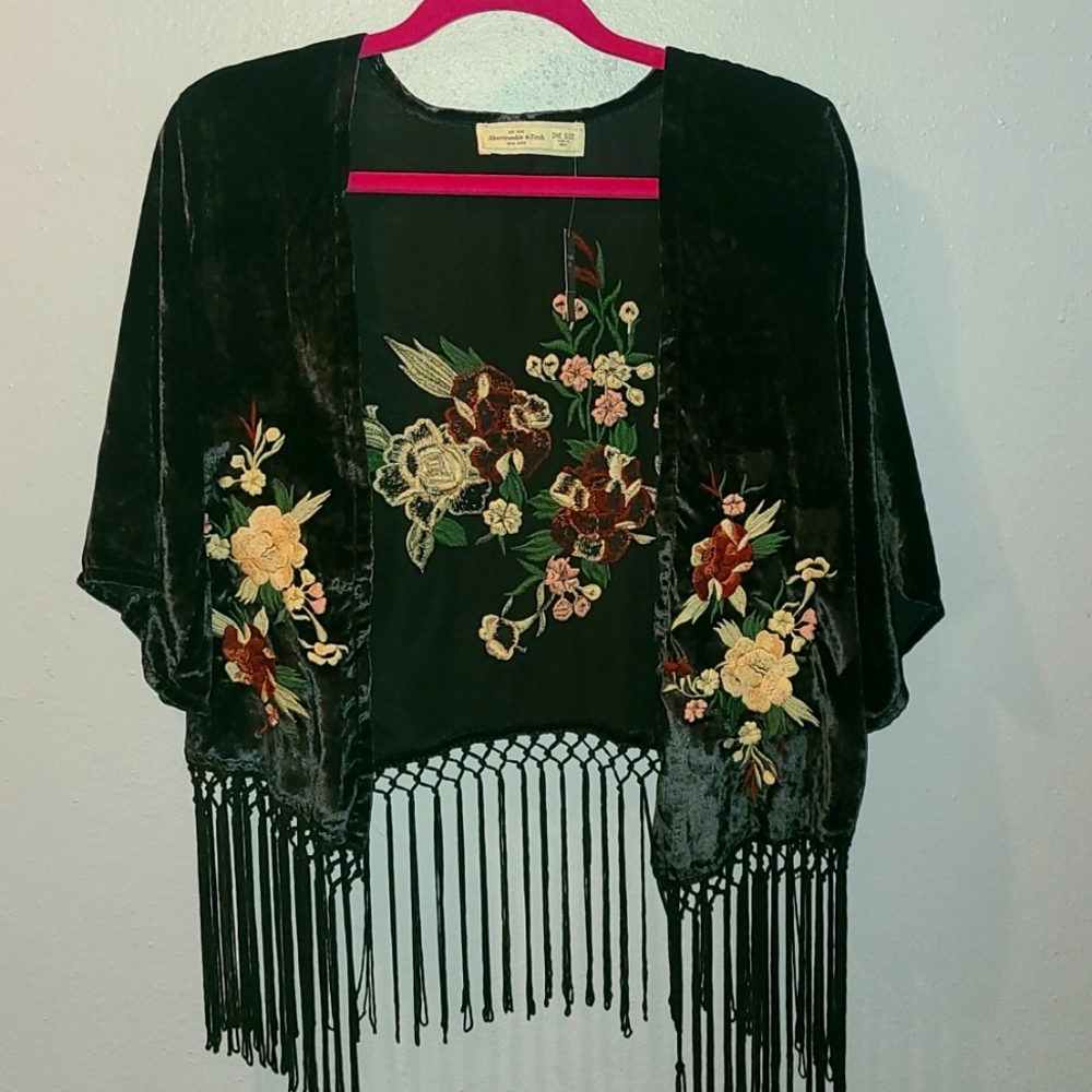 Abercrombie Velvet Jacket
